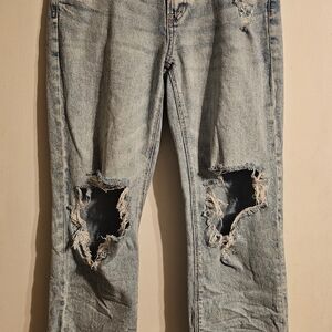 American Eagle Outfitters Light Wash Denim